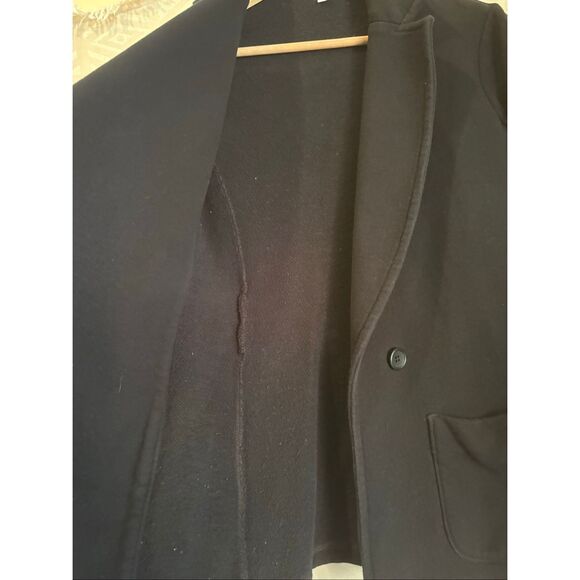 Standard James Perse Black Knit Blazer Jacket Career Casual - Picture 6 of 11